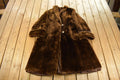 Vintage 1970s Sheared Mouton Fur Coat Women's Large