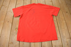 Vintage 1993 Chicago Bulls 3 Peat NBA World Champions Basketball Graphic T-Shirt Made In USA