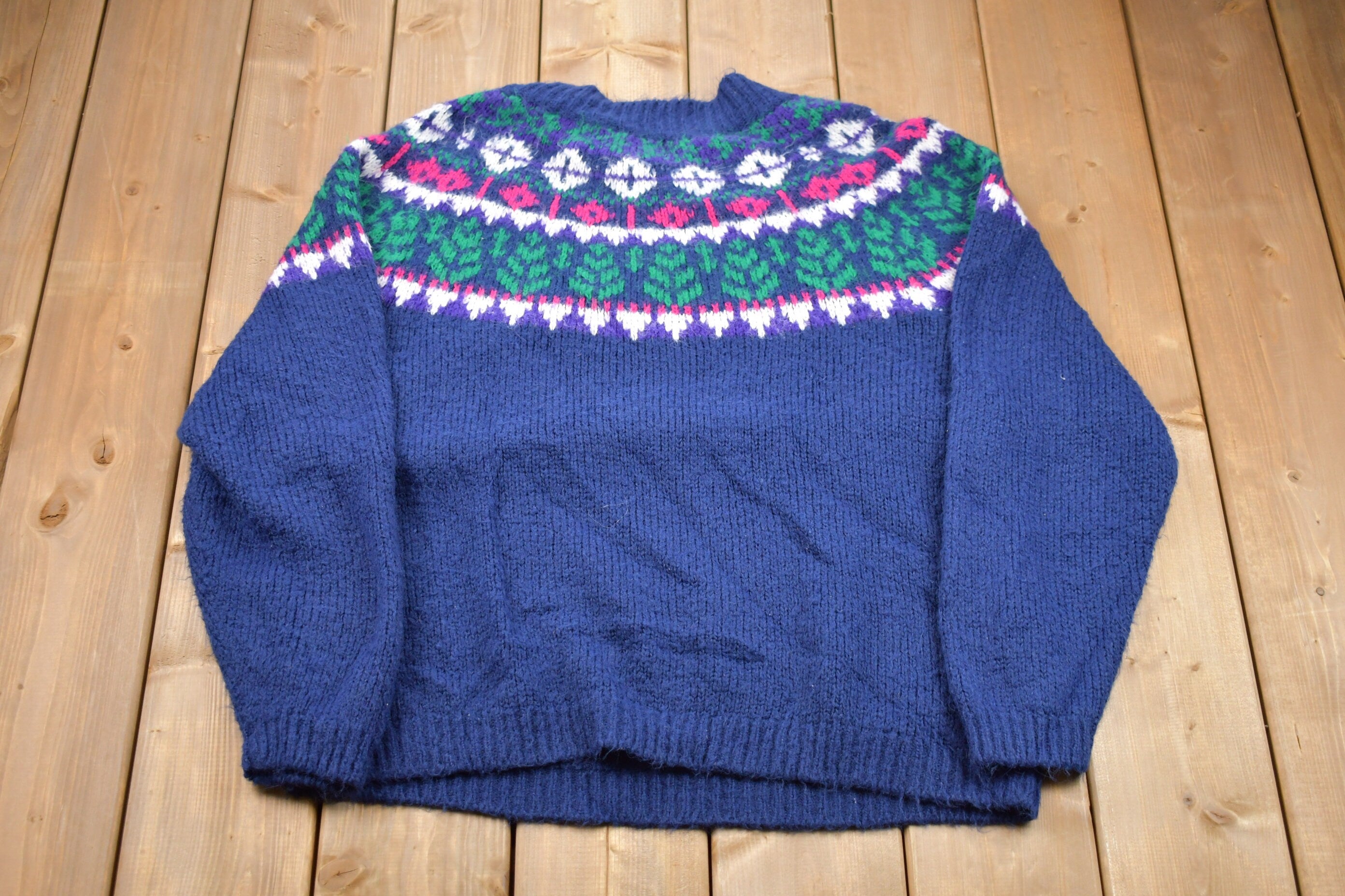 Vintage 1990s Venezia Knitted Sweater