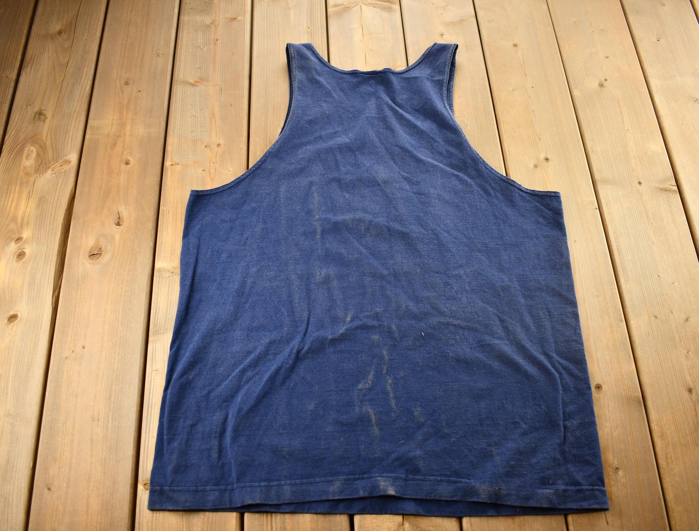 Vintage 1990s Wilson Athletics Simple Logo Graphic Tank Top