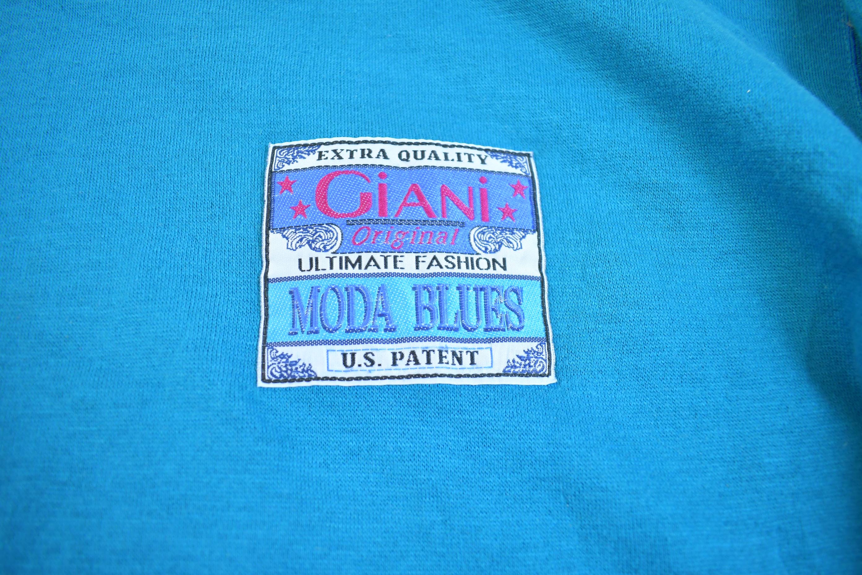 Vintage 1990s Moda Blues Embroidered Crewneck Sweatshirt