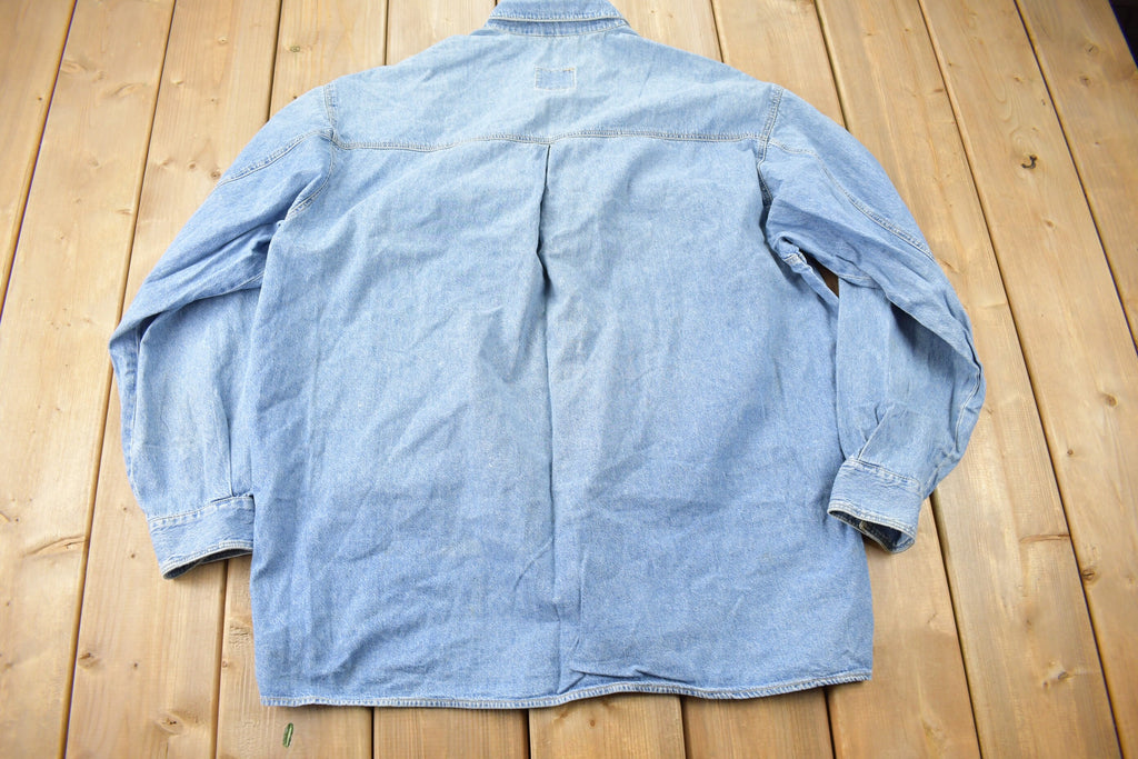 Vintage 1990s Diesel Denim Button Up Shirt