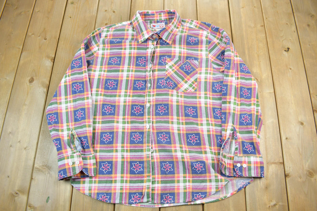 Vintage 1990s South Western American Sweetheart Button Up Shirt