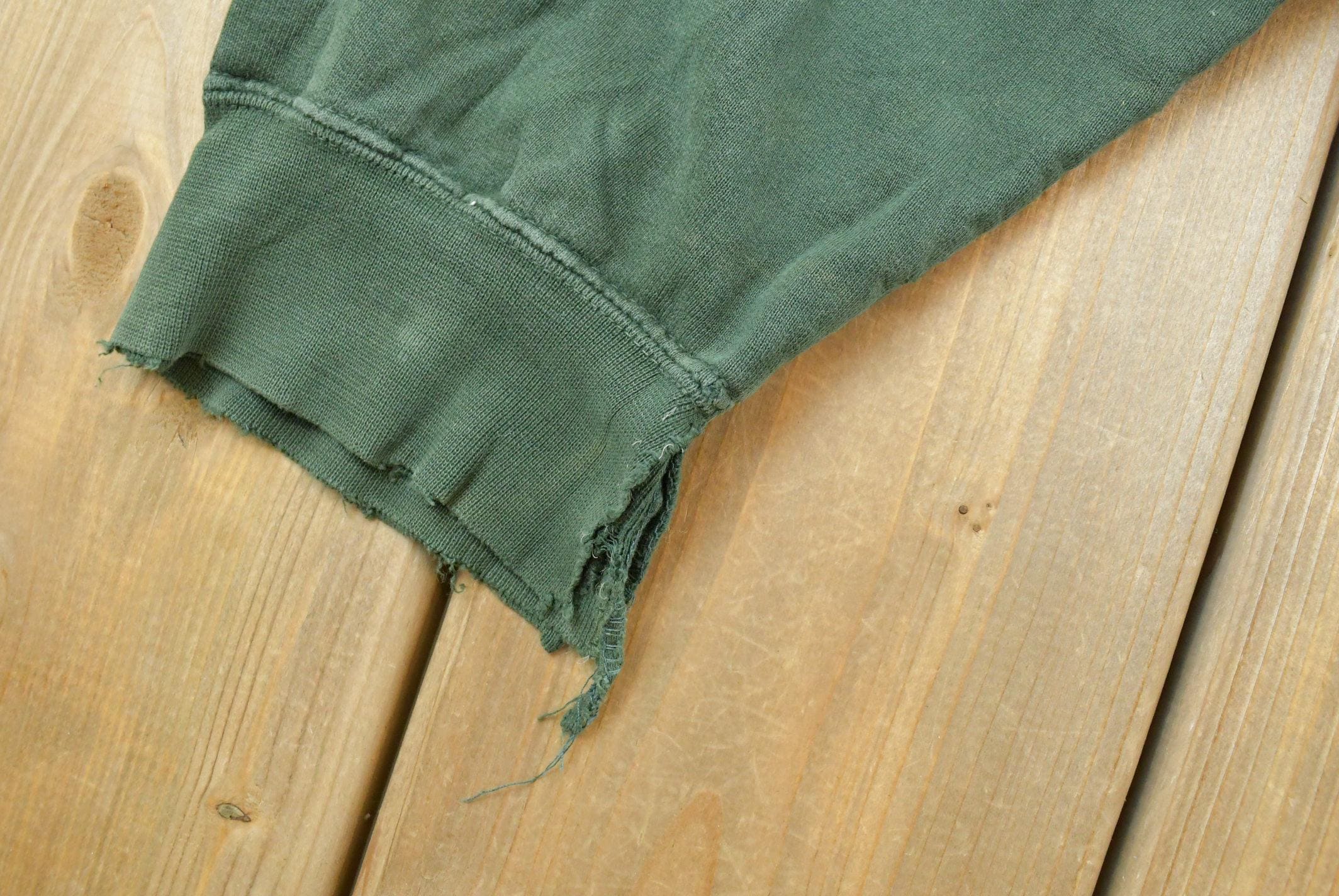 Vintage 1990s Chaps Ralph Lauren Distressed Crewneck Sweatshirt Men's XL