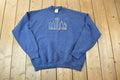 Vintage 1990s New York Big Apple Souvenir Crewneck Sweatshirt Made In USA