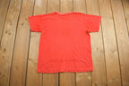 Vintage 1986 Russell Athletic Garner Iowa Souvenir Single Stitch Travel T Shirt Made In USA