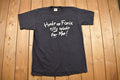 Vintage 1990s Hooked On Fonix Weed Parody Graphic T Shirt