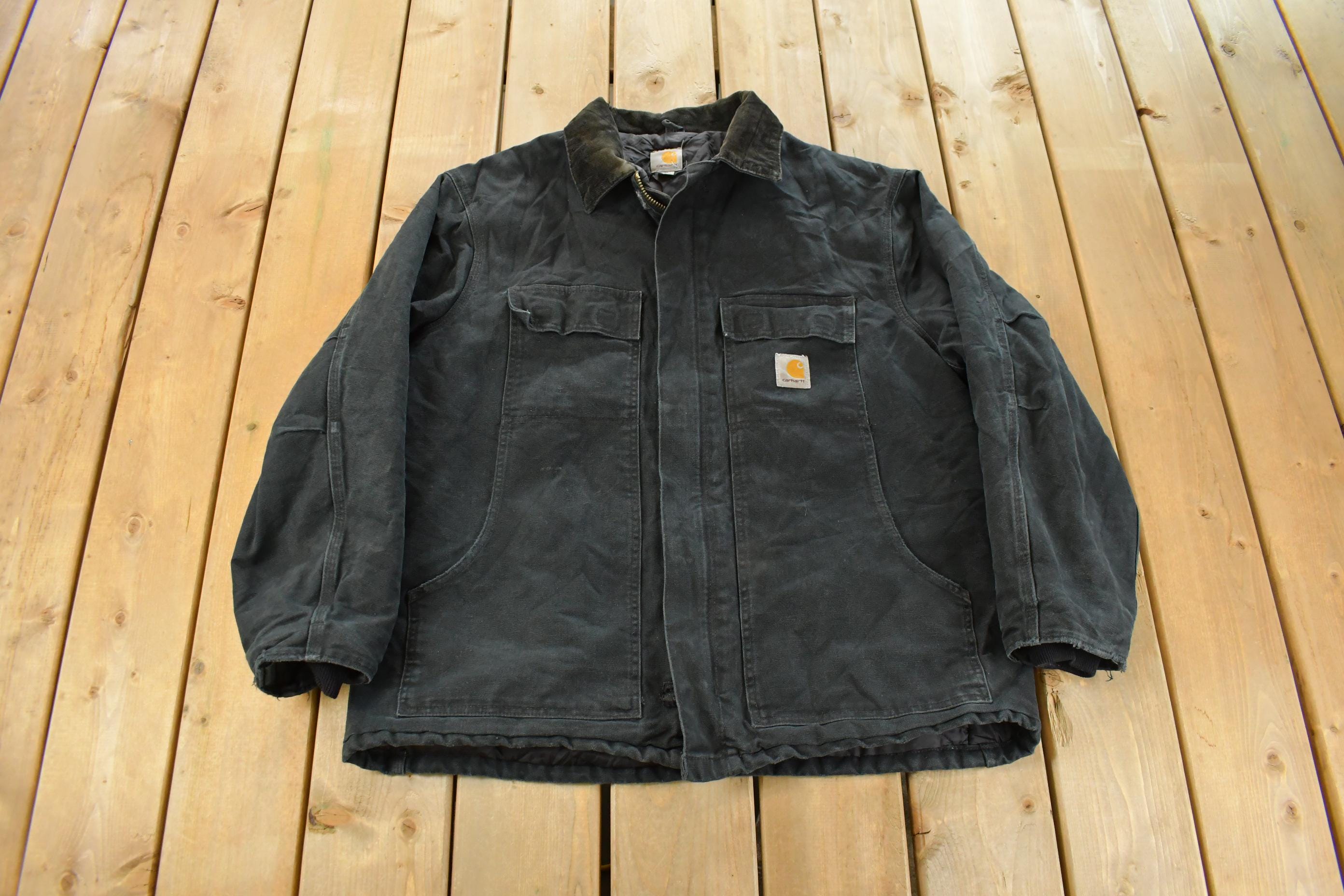 Vintage 1990s Carhartt Traditional Work Jacket Men's XL