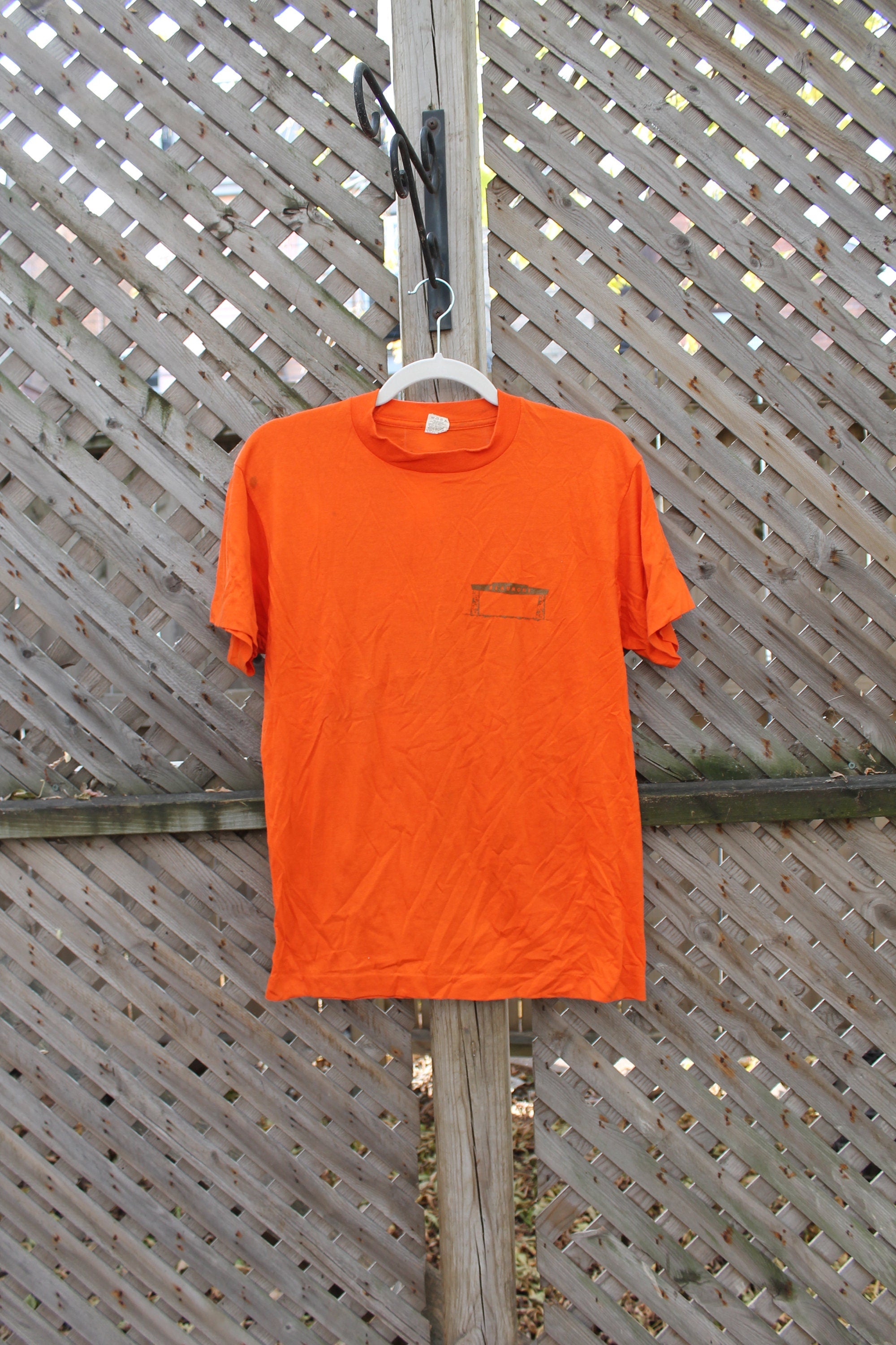 Vintage 1989 Beaumont Alberta Camping Graphic T Shirt