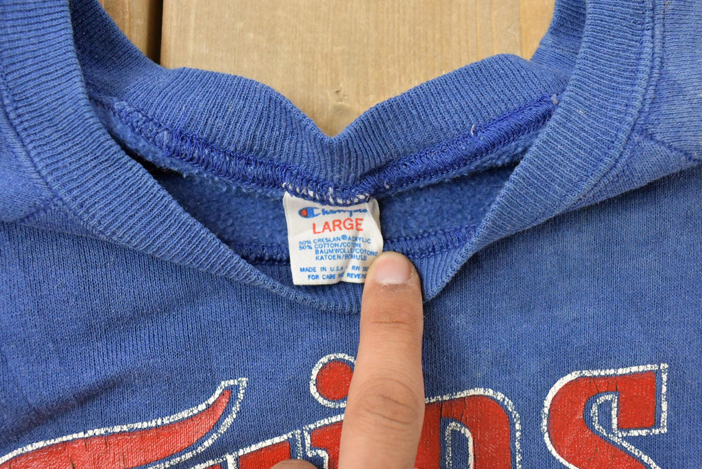 Vintage 1987 Minnesota Twins World Series Champions MLB Crewneck Sweatshirt Men's M