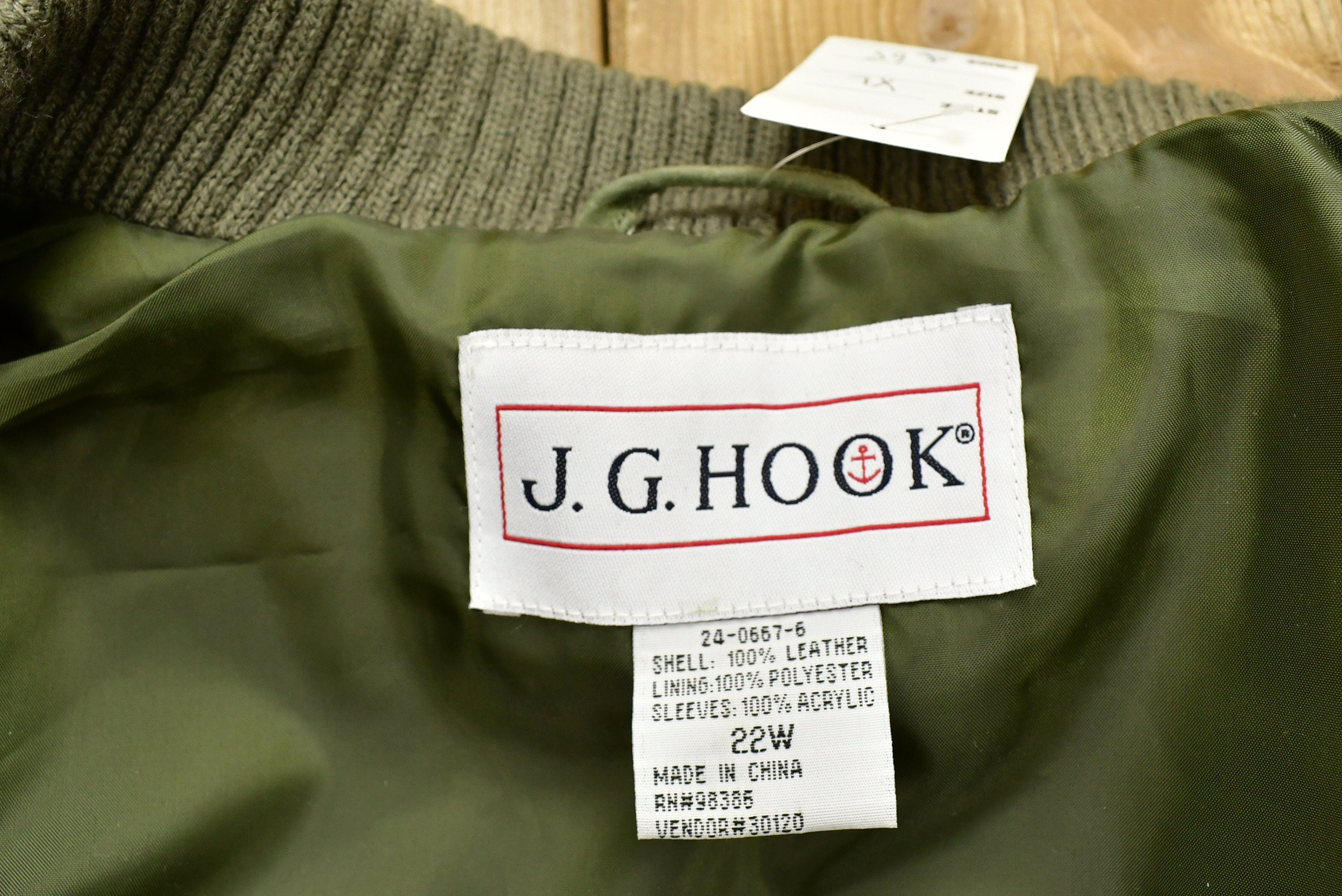Vintage 1990s J.G, Hook Suede Color Block Women's Jacket