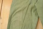 Vintage 1960s Military OG-107 Sateen Fatigue Pants Men's 34 x 27