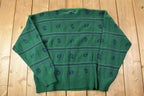 Vintage 1990s Fellini Paisley Knit Crewneck Sweater