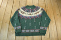 Vintage 1990s St. John's Bay Knit Abstract Pattern Crewneck Sweater Women's Small