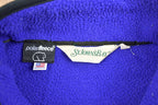 Vintage 1990s St. Johns Bay Half Zip Fleece Sweater