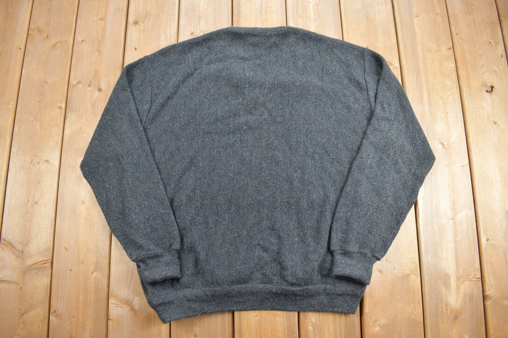 Vintage 1980s Izod Lacoste Knit V-Neck Sweater