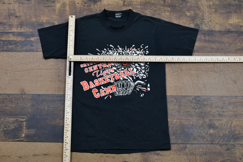 Vintage 1990s Camp Crystal Lake Basketball Single Stitch T-Shirt