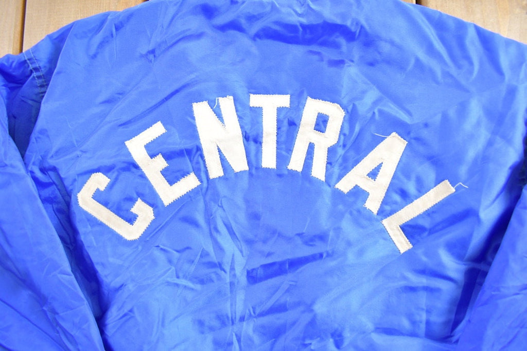 Vintage 1980s Central West Wind Collegiate Jacket