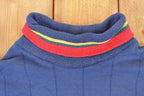 Vintage 1990s International Sport Embroidered Crest Logo Crewneck Sweatshirt Mens L