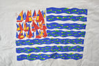 Vintage 1990s Sailboat Water Souvenir T-Shirt