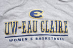 Vintage 1990s University Of Wisconsin UW-EAU Claire Collegiate Basketball Hoodie