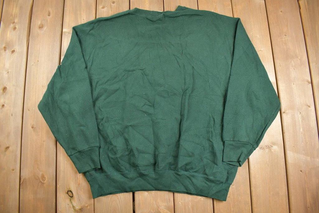 Vintage 1990s Giraffe Graphic Crewneck Sweatshirt