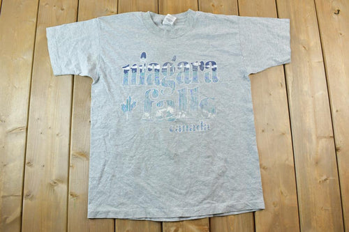 Vintage 1990s Niagara Falls Souvenir T-Shirt / Vintage Streetwear / Vacation Tee / Travel T Shirt