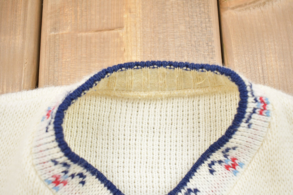 Vintage 1980s Knitted Sweater