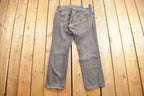 Vintage 1990's Lee Grey Jeans Size 33 x 28.5