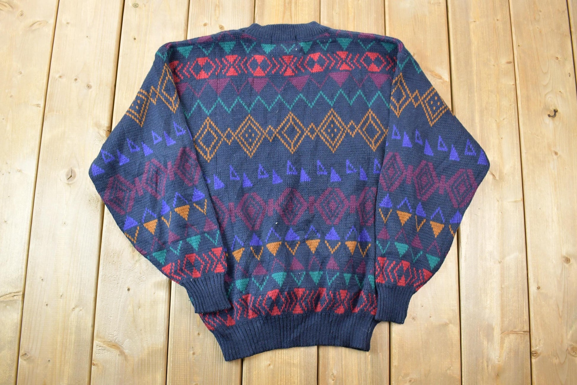 Vintage 1990s Celebrity Club Knit Crewneck Sweater