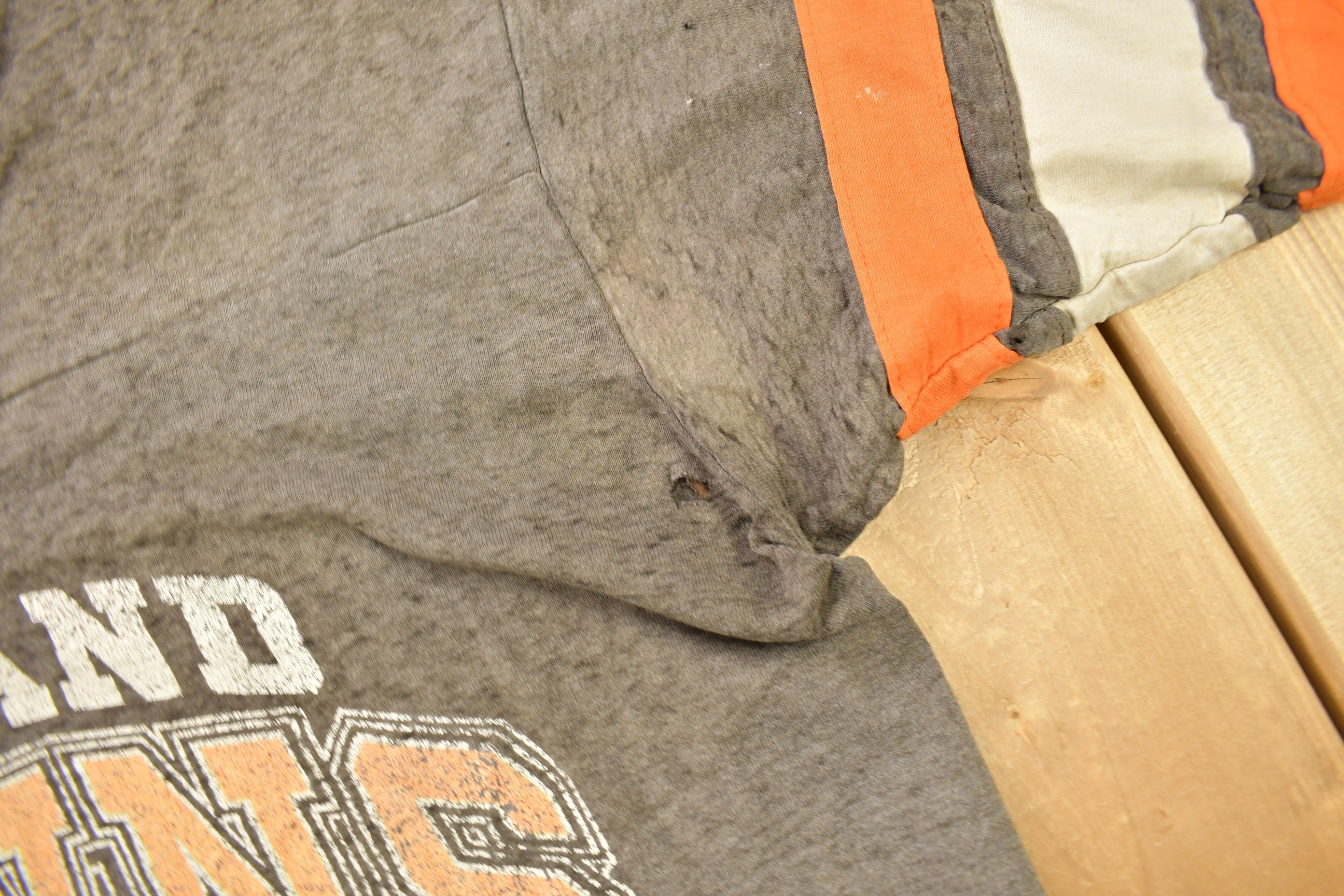 Vintage 1980s Cleveland Browns Logo 7 Graphic T-Shirt