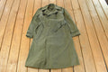 Vintage 1970s Military Overcoat Trench Jacket Men's XS