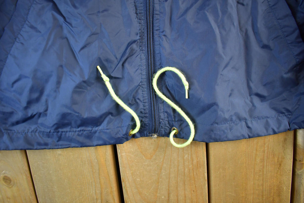 Vintage 1990s Brooks Embroidered Windbreaker Jacket Men's Large