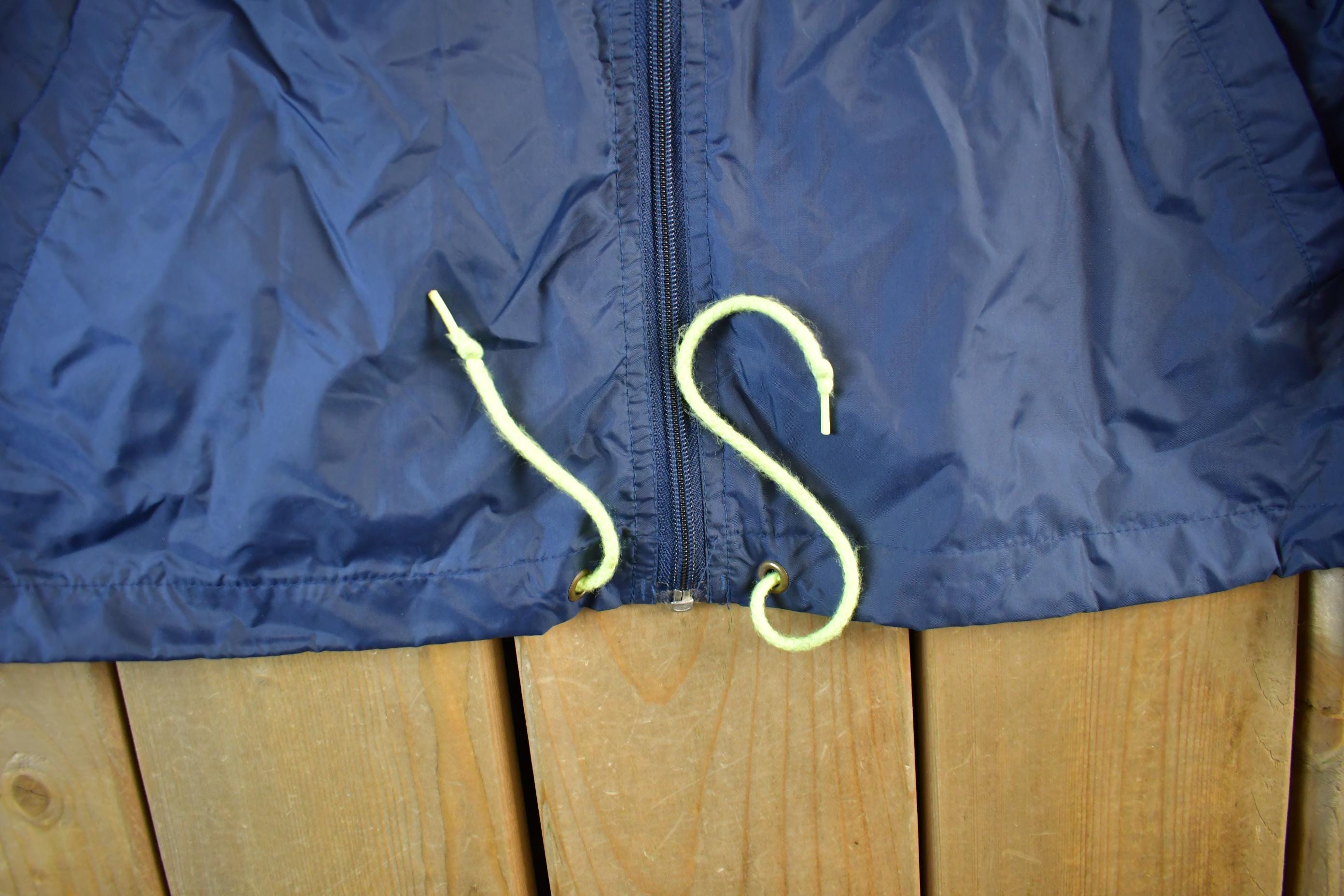 Vintage 1990s Brooks Embroidered Windbreaker Jacket Men's Large