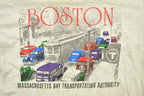 Vintage 1990s Boston Transportation Souvenir T Shirt