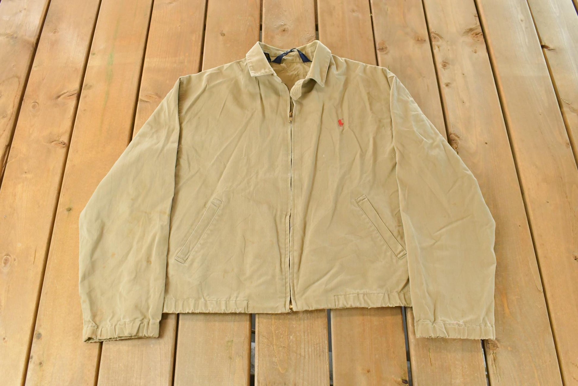 Vintage 1990s Polo Ralph Lauren Harrington Jacket Men's Medium