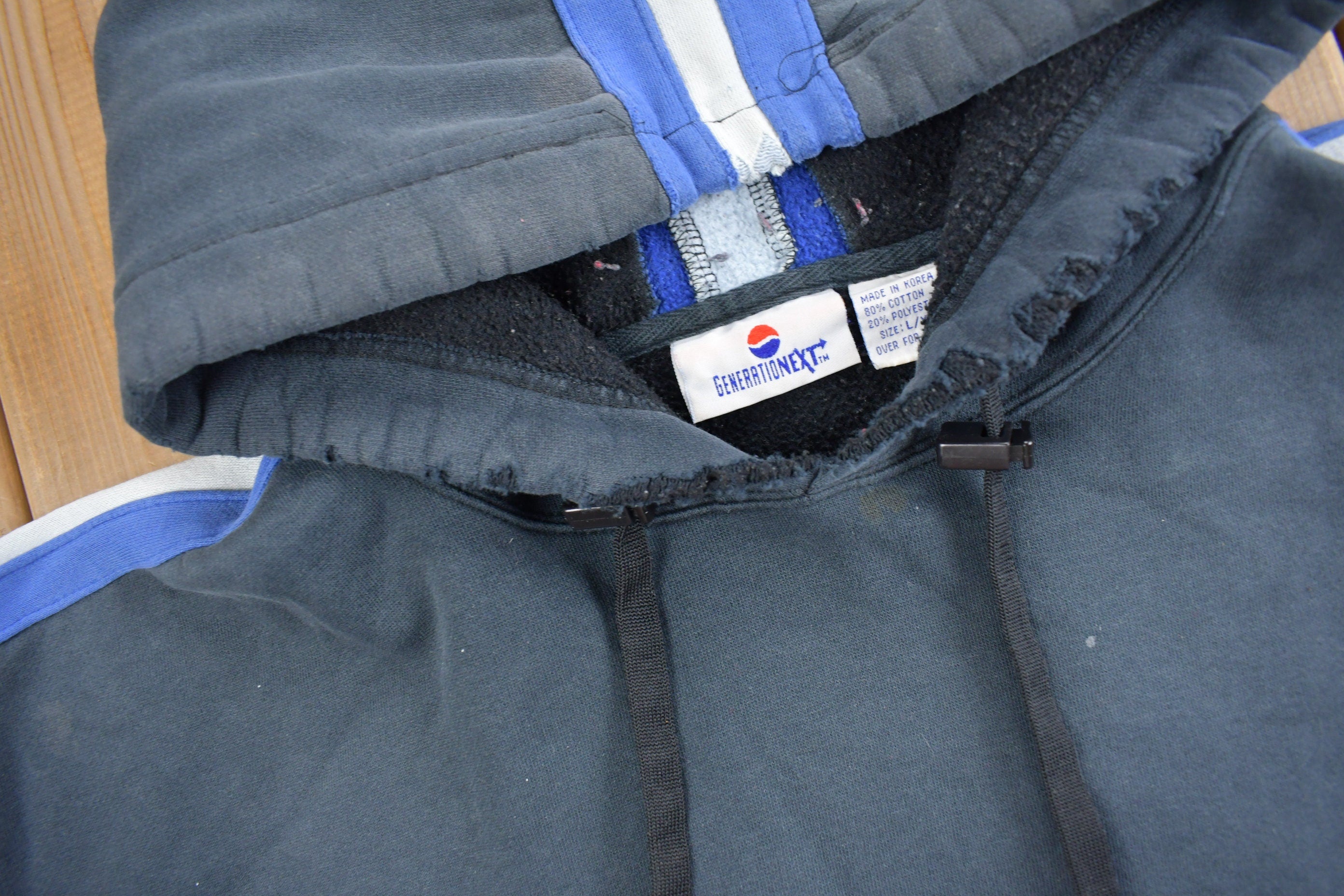 Vintage 1990s Pepsi Embroidered Hoodie