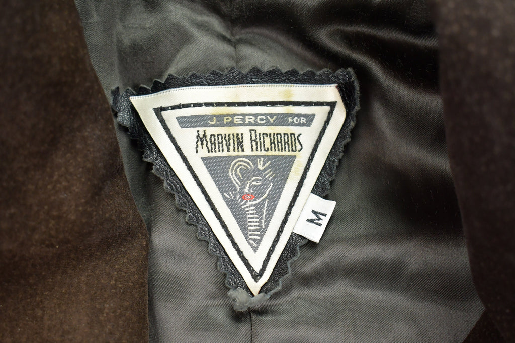 Vintage 1990s J Percy Marvin Richards Leather Jacket