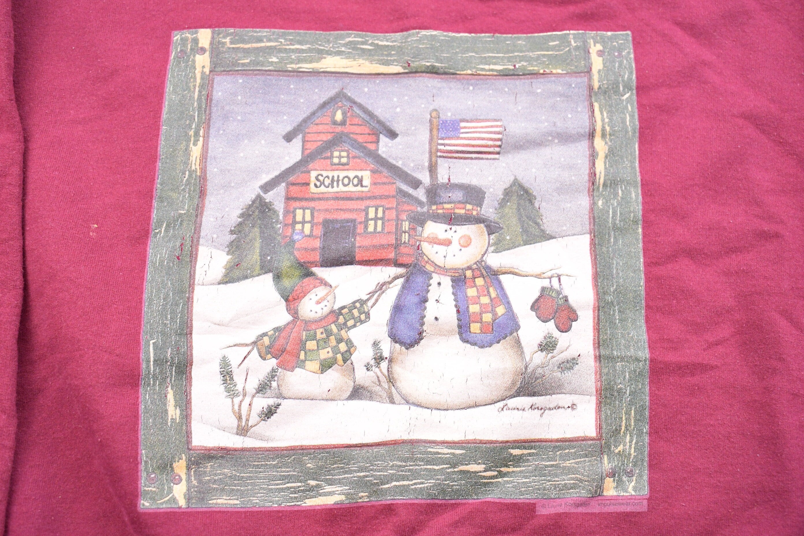 Vintage 1990s Winter Wonderland Crewneck