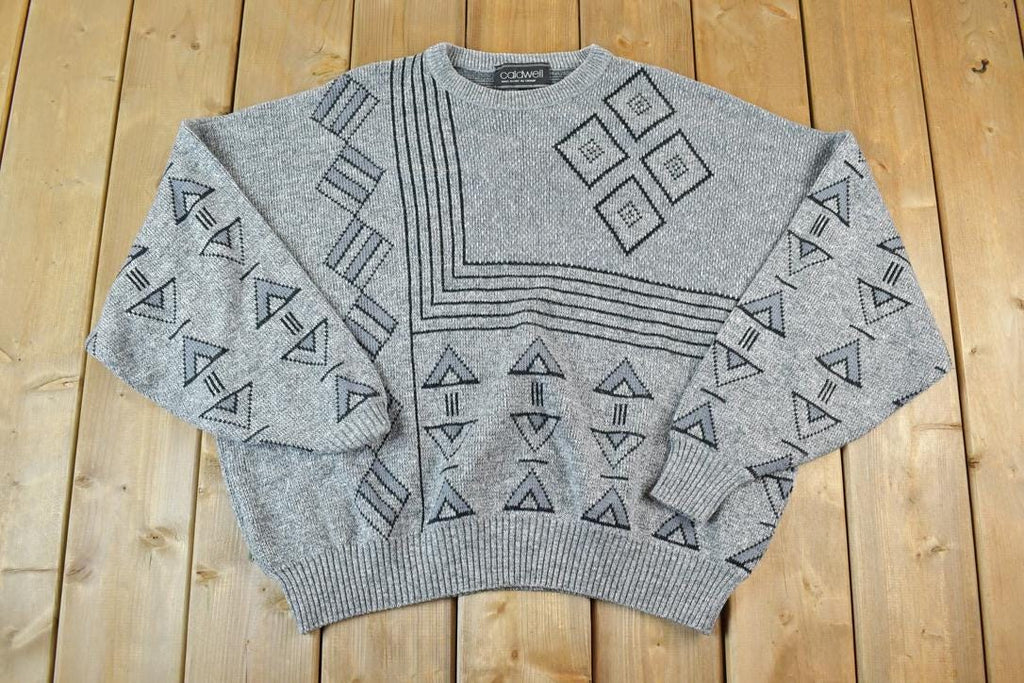 Vintage 1990s Caldwell Knit Crewneck Sweater