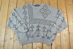 Vintage 1990s Caldwell Knit Crewneck Sweater