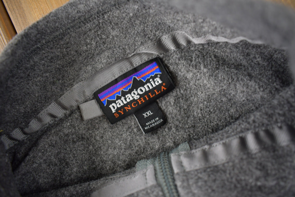 Vintage Y2K Patagonia Synchilla Fleece Sweater Vest Size XXLarge
