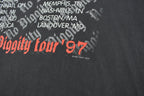 1997 Black Street No Diggity Tour T-shirt