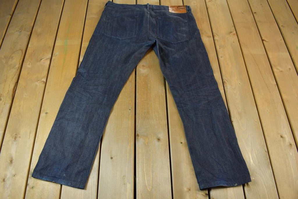 Vintage 2000s Naked & Famous Low Waisted Denim Jeans Size 38 x 31