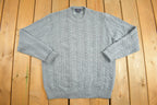 Vintage 1990s Brooks Brothers Knit Crewneck Sweater
