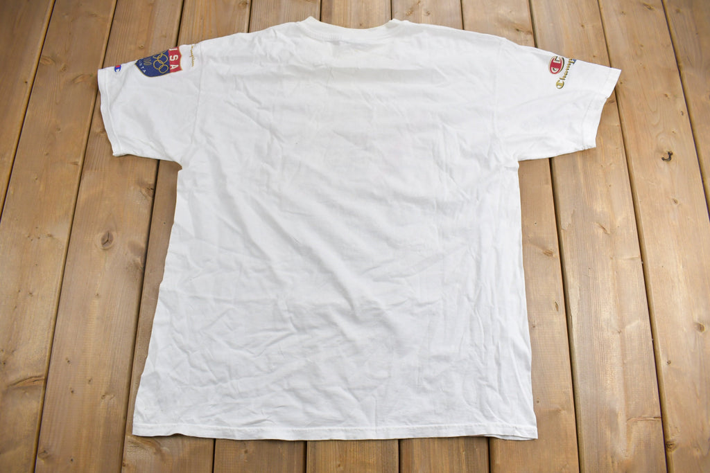 Vintage 1990s Team USA Olympic Basketball Champion T-Shirt