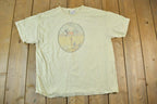 Vintage 1980s Aztec Mountains Souvenir Single Stitch Graphic Print T-Shirt