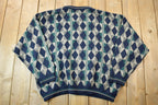 Vintage 1990s Royal Knight Knit Crewneck Sweater