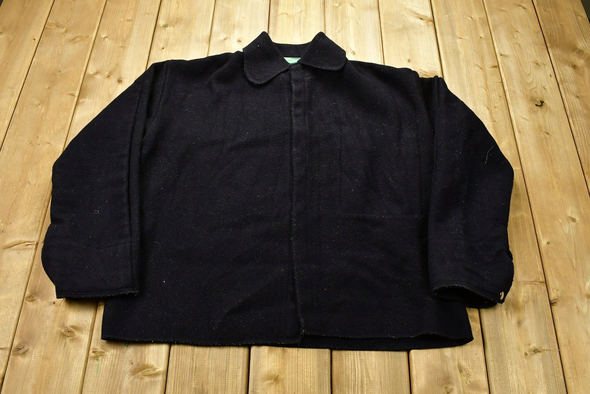 Vintage 1970s X-12 Flame Resistant NSA National Safety Apparel Jacket