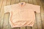 Vintage 1990s Womens J. Blair Pink Button Up Shirt